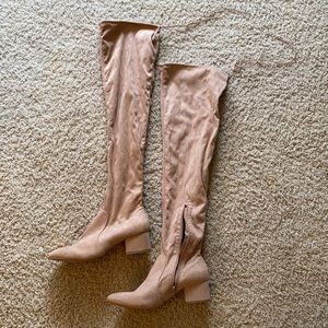 Francesca over the knee thigh high boots